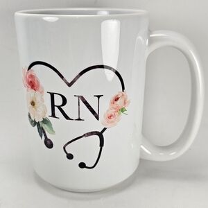 Floral RN Mug
